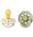 Bibs Boheme Smokk 2Pk Ivory/sage