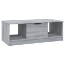 vidaXL Salongbord grå sonoma 102x50x36 cm konstruert tre