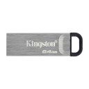 Kingston Datatraveler Kyson 64 Gb, Usb 3.2 Gen 1, Silver