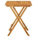 vidaXL Sammenleggbart hagebord 60x60x75 cm heltre akasie