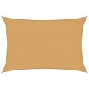  Solseil 160 g/m² rektangulær sand 2x3 m HDPE 4002029