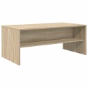 Kaffebord Sonoma eik 100 x 50 x 40 cm Konstruert tre