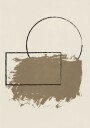 Layered Abstract No. 2 Plakat Plakat / 100x150cm