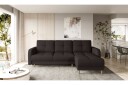 Saimon Sovesofa m. Divan med Oppbevaring 3 seter   Mørkebrun