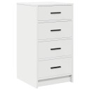  Sideboard Hvit 40x41x75 cm Konstruert Tre