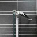 Dusjvegg Arrow Wall Frostet Glass