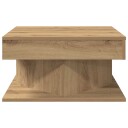  Salongbord artisan eik 55x55x30 cm konstruert tre 8721158439864