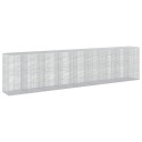 vidaXL Gabion med 3,5 mm Tråd og 5x5 cm Nett 850x100x200 cm