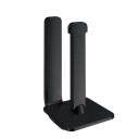 Hefe Outline reservetoalettrullholder,  matt sort