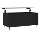  Salongbord svart 90x44,5x45 cm konstruert tre 8721012112766