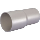 Wavin toalettkobling Ø110mm grå PP lang