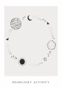 Moonlight Activity No. 4 Plakat Plakat / 100x150cm