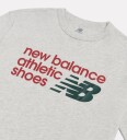 New Balance T skjorte   Ash Heather   New Balance   12 13 år (152 158)   T skjorte Grå Grønn Rød
