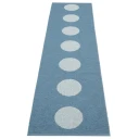 Pappelina Vera Pop teppe River Blue/Blue Fog 70 x 280cm