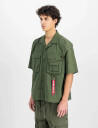 Alpha Industries Aloha Safari Shirt - Khaki green - XL