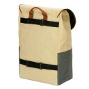 Royal Shopper PRIYA med detaljer i ekte skinn 36 liter Beige