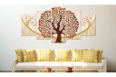 Bilde The Golden Tree Of Love 100x50   Artgeist sp. z o. o.