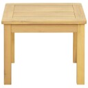 vidaXL Kaffebord Lett akasie 45 x 45 x 36 cm Solid akasietre