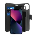 Puro 2-I-1 Magnetisk Lommebok-Deksel Iphone 13/14 Svart