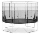 Plum 12ft Space Zone II Telescopic Trampoline inkl. Sikkerhetsnett 366 cm