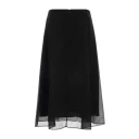 Brunello Cucinelli Dame Skjørt Svart 2XL,