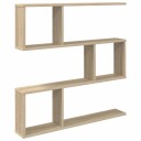 vidaXL Vegghylle Sonoma eik 80 x 12 x 79,5 cm Konstruert tre