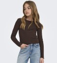 Kids Only Genser   Rib   KogNella   Noos   Kaffebønne   Kids Only   7 8 år 122 128   Genser   Brun