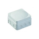 10 stk Koblingsboks Combi 108 76x76x51 IP66 inkl. klemmer hvit