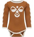 Hummel Body I/e HmlFlipper Oransje m. Logo 62 Langermet Body Brun
