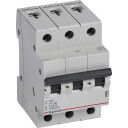 Legrand 4 stk RX³ MCB automatsikring C25 3P 3M 6kA