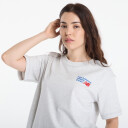New Balance Athletics Premium Logo Hip Length Relaxed T Shirt   Grey   S