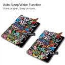 iPad Pro 11 (2024) Tri-Fold Series Smart Folio-etui Graffiti