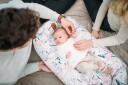 EcoViking Överdrag babynest Flamingo Dre
