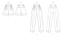 Vogue 2014 - Bukse & Shorts B5 (8-10-12-14-16)