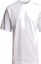 Bison Basic O Neck Tee With Small Bison Logo   WHITE   L
