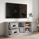 vidaXL TV-benk grå sonoma 102x35,5x47,5 cm konstruert tre