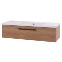 Linn Bad Ingrid D45 Servantskap med 1 Skuff Eik / 120cm