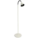 Herstal Relief gulvlampe perlehvit/mattsvart GU10