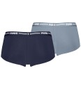 Puma Hipsters   Mini Shorts   2 pack   Native Blue   Puma   XS   Xtra Small   Hipsters   Blå
