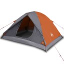  telt for camping 3 personer oransje vanntett