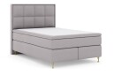 Select No 6 Komplett Sengepakke 140x200 Medium Memory/Pocket Lysegrå/Gullben