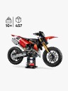 Lego Ducati Desmo450 Mx Factory-motorsykkel