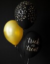 10 stk 30 cm Svarte Ballonger med Flaggermusmotiv