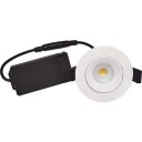 Downlight Velia Low Profile 5W 4000K Cri>95 Rund Mat Hvid