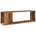  TV-benk gammelt tre 100x24x32 cm konstruert tre 8721158440877