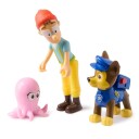 Paw Patrol Figursett 3 Stk Chase Og Cap'N' Turbot