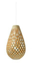 David Trubridge Koura Orange Taklampe