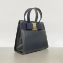Salvatore Ferragamo Pre-owned, Dame, Pre-owned, Blå, ONE SIZE,