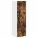  Kjøkkenskap med hylle Røkt eik 30 x 31 x 100 cm Konstruert tre