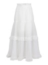 Vilje & Ve Amina Langt Skjørt Soft White (176 /16 år)